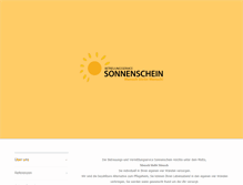 Tablet Screenshot of betreuungsservice-sonnenschein.de